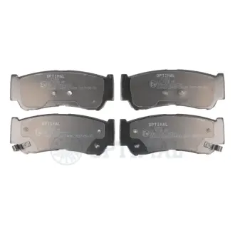 Гальмівні колодки дискові OPTIMAL BP12451 Hyundai Санта фе 2