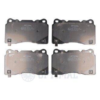 Передні тормозні (гальмівні) колодки optimal BP12457 на Рено Меган 4