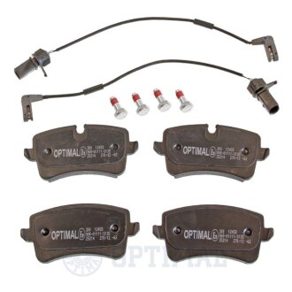 Задние тормозные колодки optimal BP12458 на Ауди А8 д4