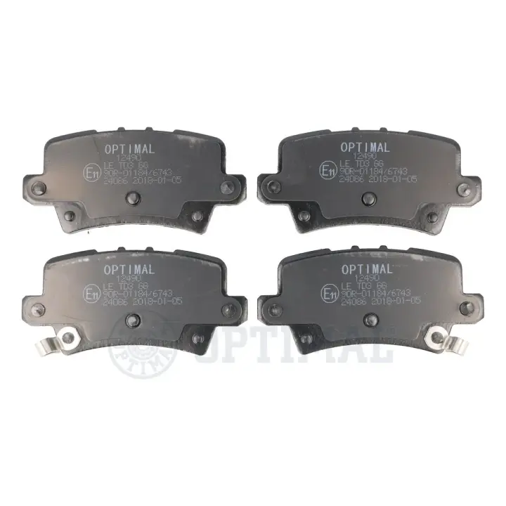 Гальмівні колодки дискові OPTIMAL BP12490
