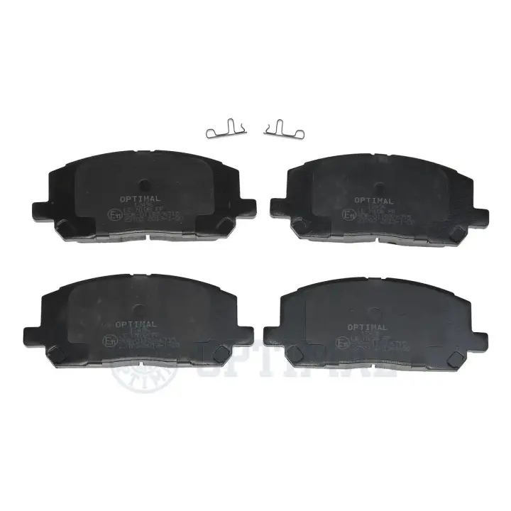 Передние тормозные колодки OPTIMAL BP-12496