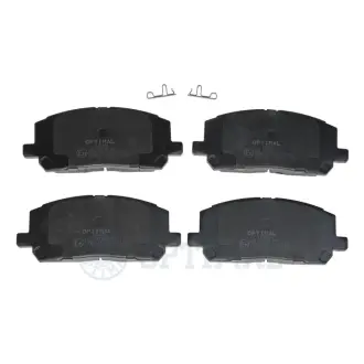 Передние тормозные колодки OPTIMAL BP-12496