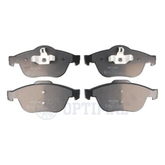 Передні тормозні (гальмівні) колодки optimal BP12504 на Рено Сценик 2