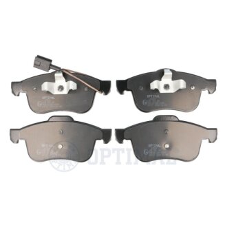 Передние тормозные колодки optimal BP12516