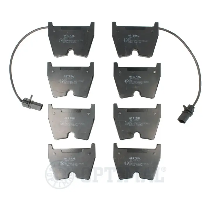 Передні тормозні (гальмівні) колодки OPTIMAL BP-12517 (фото 1)