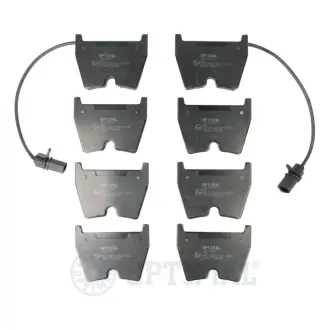 Передні тормозні (гальмівні) колодки OPTIMAL BP-12517