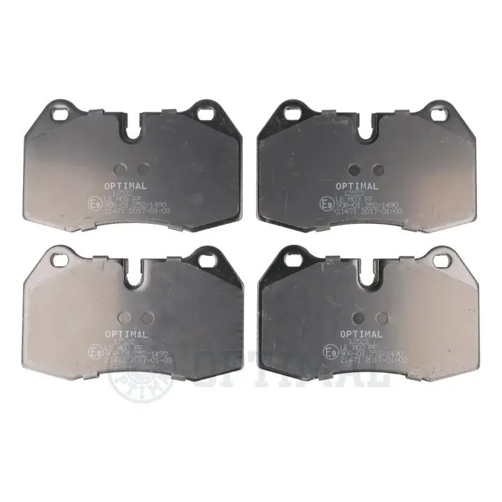Передні тормозні (гальмівні) колодки OPTIMAL BP-12522 (фото 1)