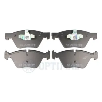 Передні тормозні (гальмівні) колодки OPTIMAL BP12538 Бмв 1 серии
