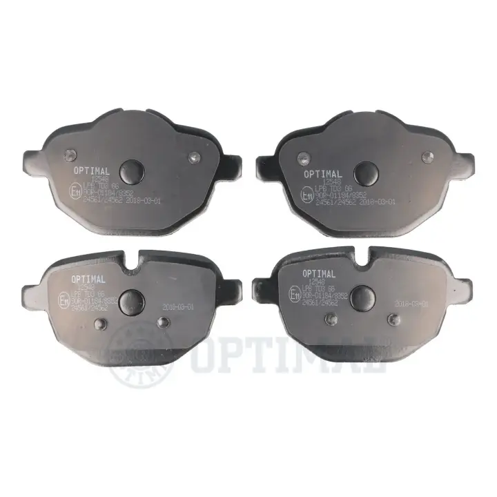 Тормозні (гальмівні) колодки OPTIMAL BP-12548 (фото 1)