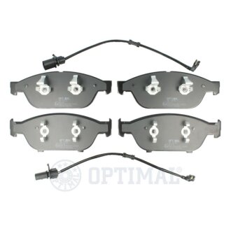 Передні тормозні (гальмівні) колодки optimal BP12552 на Ауди А8 д4