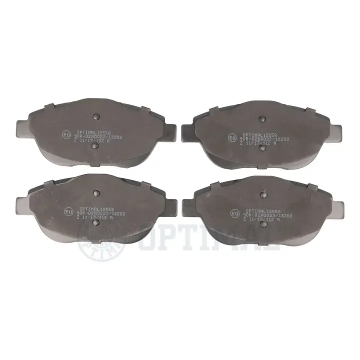 Передні тормозні (гальмівні) колодки OPTIMAL BP-12558 (фото 1)
