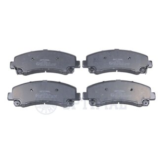 Передние тормозные колодки optimal BP12562 на Рено 11