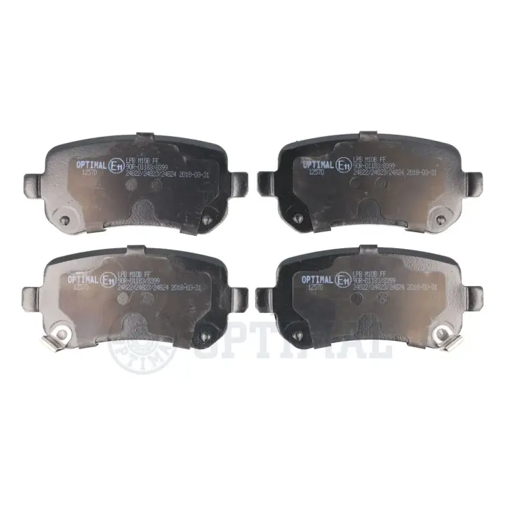 Гальмівні колодки дискові OPTIMAL BP12570 (фото 1)