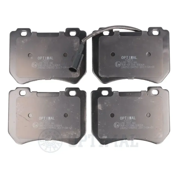 Передні тормозні (гальмівні) колодки OPTIMAL BP-12573 (фото 1)