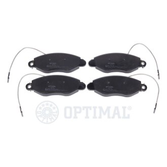 Передні тормозні (гальмівні) колодки optimal BP12576 на Субару Форестер sf5