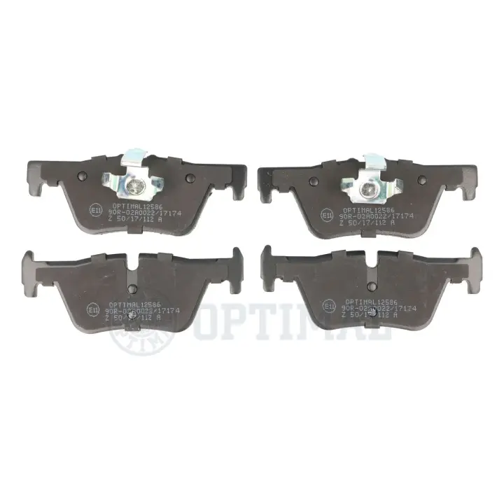 Гальмівні колодки дискові OPTIMAL BP12586 (фото 1)