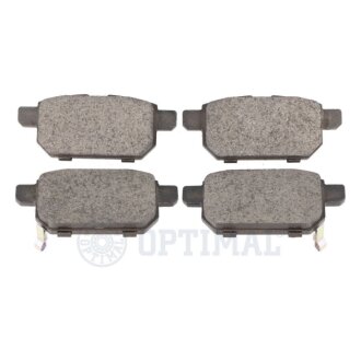 Задні тормозні (гальмівні) колодки optimal BP12587