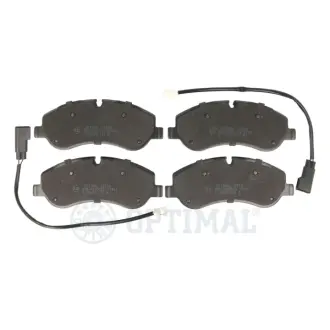 Передние тормозные колодки OPTIMAL BP12588