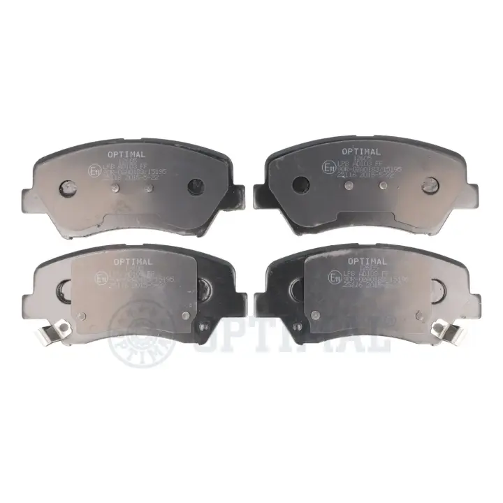 Передні тормозні (гальмівні) колодки OPTIMAL BP12605 (фото 1)