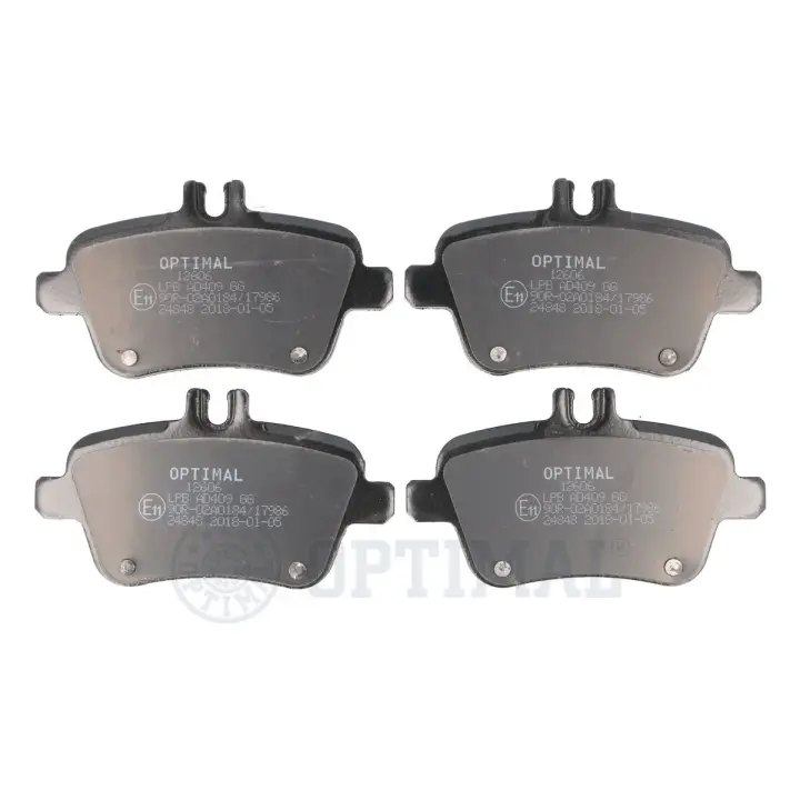 Гальмівні колодки дискові OPTIMAL BP12606 (фото 1)