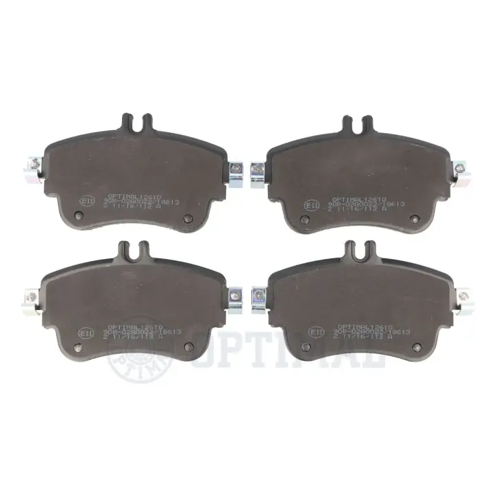 Передні тормозні (гальмівні) колодки OPTIMAL BP-12610 (фото 1)