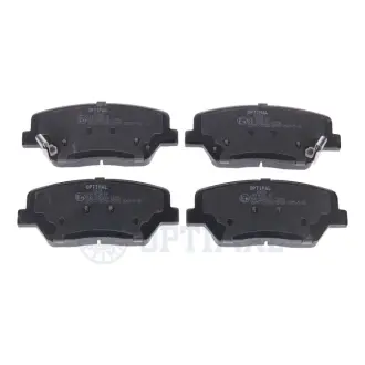 Передние тормозные колодки OPTIMAL BP-12624
