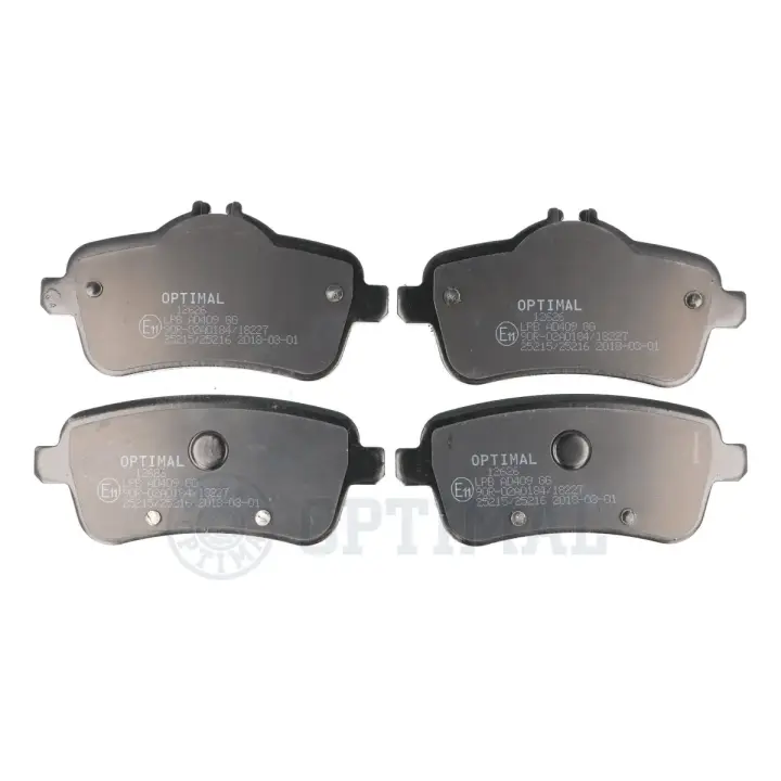 Гальмівні колодки дискові OPTIMAL BP12626 (фото 1)