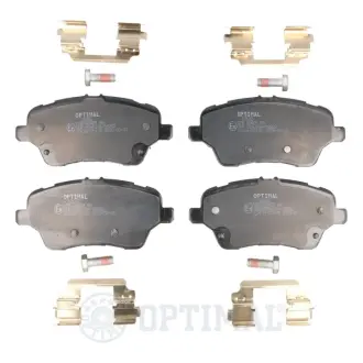 Передні тормозні (гальмівні) колодки OPTIMAL BP12632