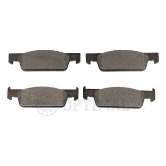 Передние тормозные колодки optimal BP12633