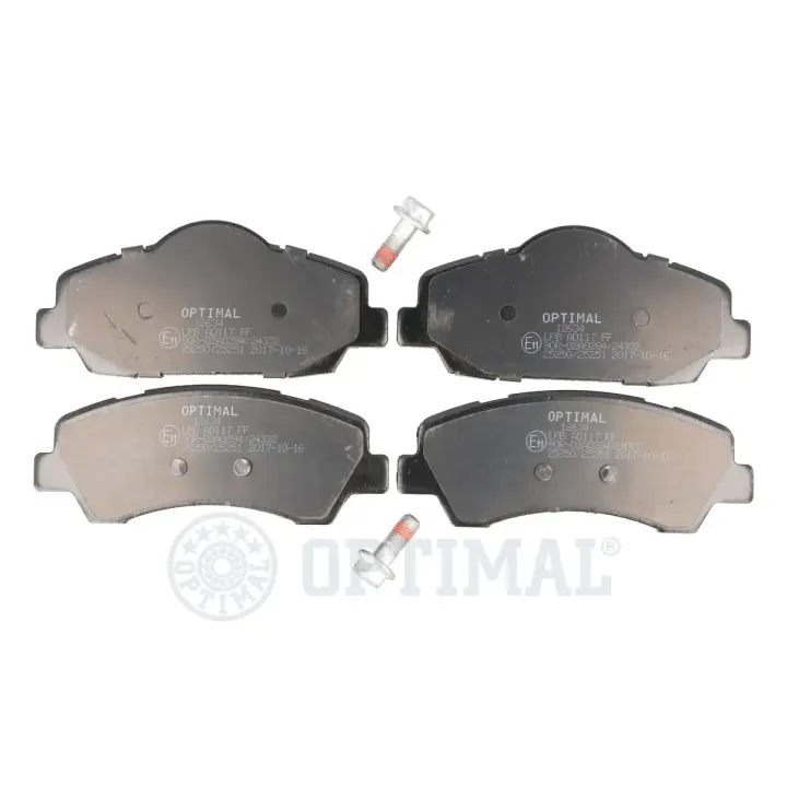 Передні тормозні (гальмівні) колодки OPTIMAL BP-12634 (фото 1)