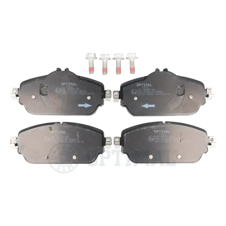 Передні тормозні (гальмівні) колодки OPTIMAL BP-12652 (фото 1)