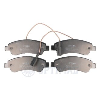 Задние тормозные колодки optimal BP12654 на Фиат Дукато 250