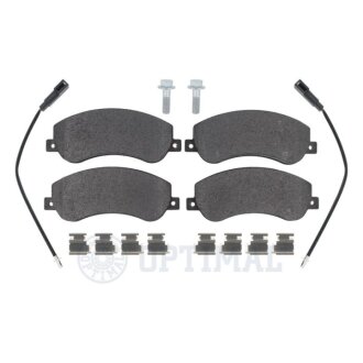 Передние тормозные колодки optimal BP12656