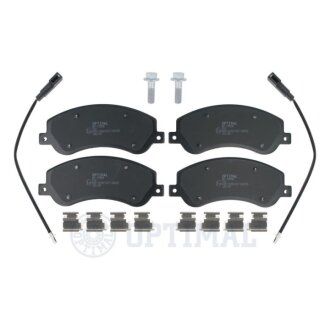 Передние тормозные колодки optimal BP12656 на Фольксваген Амарок