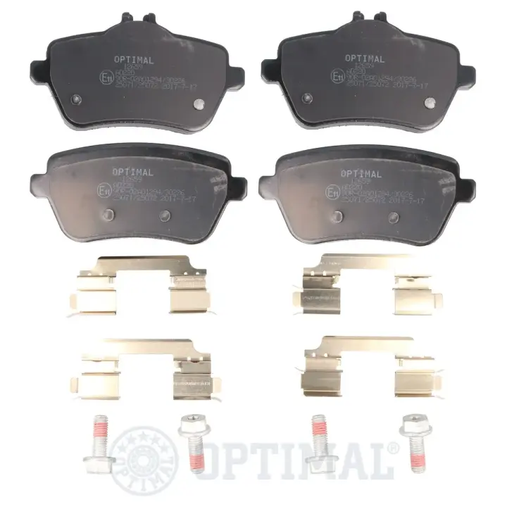 Гальмівні колодки дискові OPTIMAL BP12659 (фото 1)
