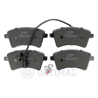 Передні тормозні (гальмівні) колодки optimal BP12662 на Рено Кенго 2