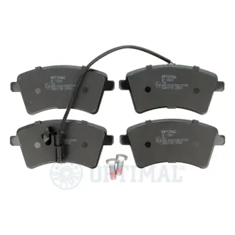 Передні тормозні (гальмівні) колодки OPTIMAL BP12662 Рено Express