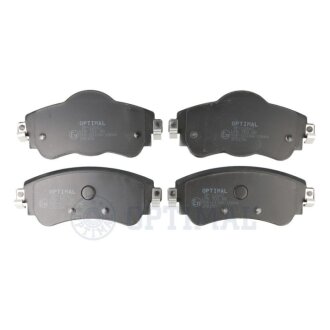 Передние тормозные колодки optimal BP12667