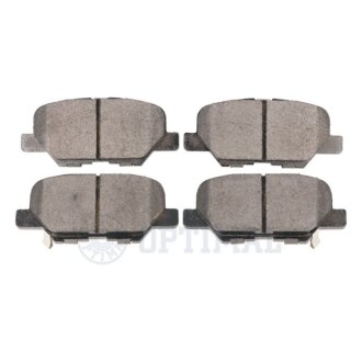 Задние тормозные колодки optimal BP12675