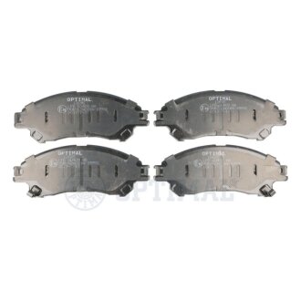 Передние тормозные колодки optimal BP12685