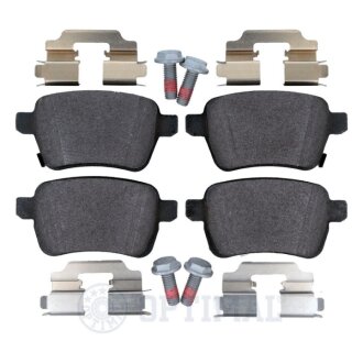 Задні тормозні (гальмівні) колодки optimal BP12693