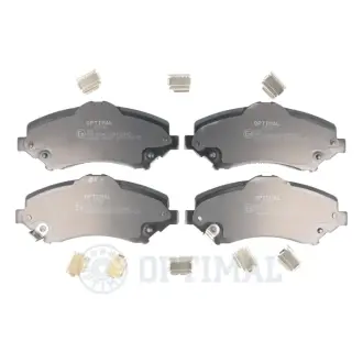 Передні тормозні (гальмівні) колодки OPTIMAL BP12704