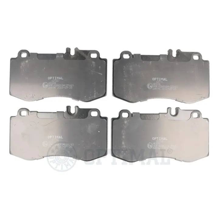 Передні тормозні (гальмівні) колодки OPTIMAL BP-12716 (фото 1)