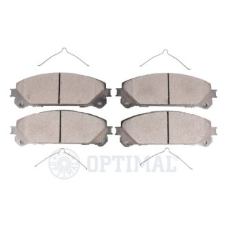 Передні тормозні (гальмівні) колодки optimal BP12721