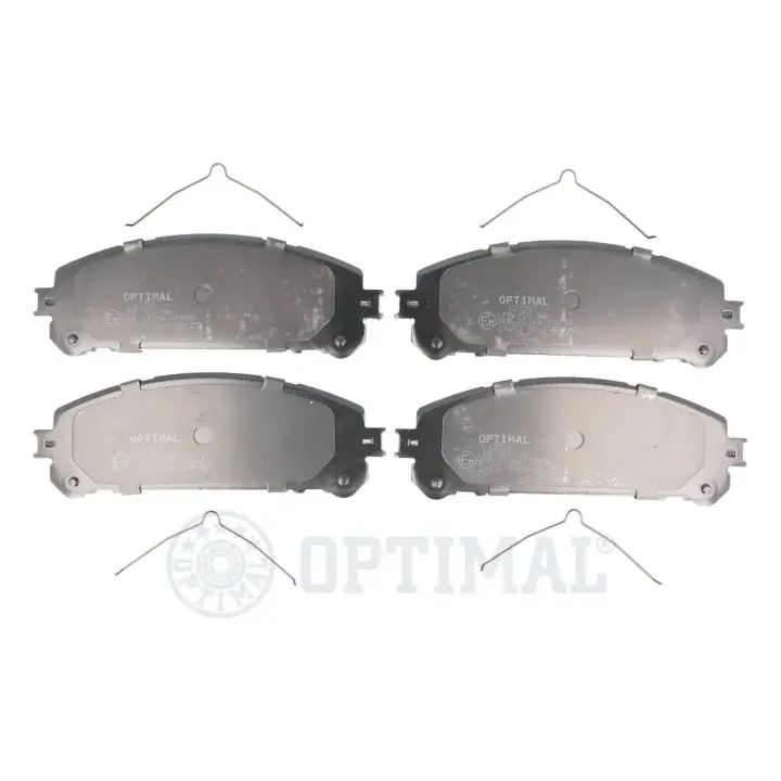 Передні тормозні (гальмівні) колодки OPTIMAL BP12721 (фото 1)