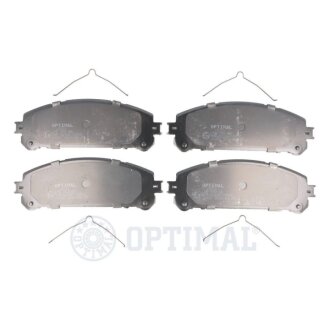 Передние тормозные колодки optimal BP12721