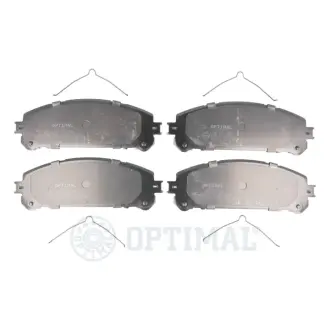 Передні тормозні (гальмівні) колодки OPTIMAL BP12721