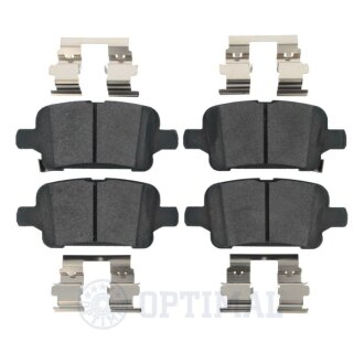 Задні тормозні (гальмівні) колодки optimal BP12744