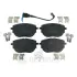 Передние тормозные колодки OPTIMAL BP-12820