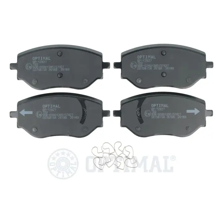 Гальмівні колодки дискові OPTIMAL BP12827